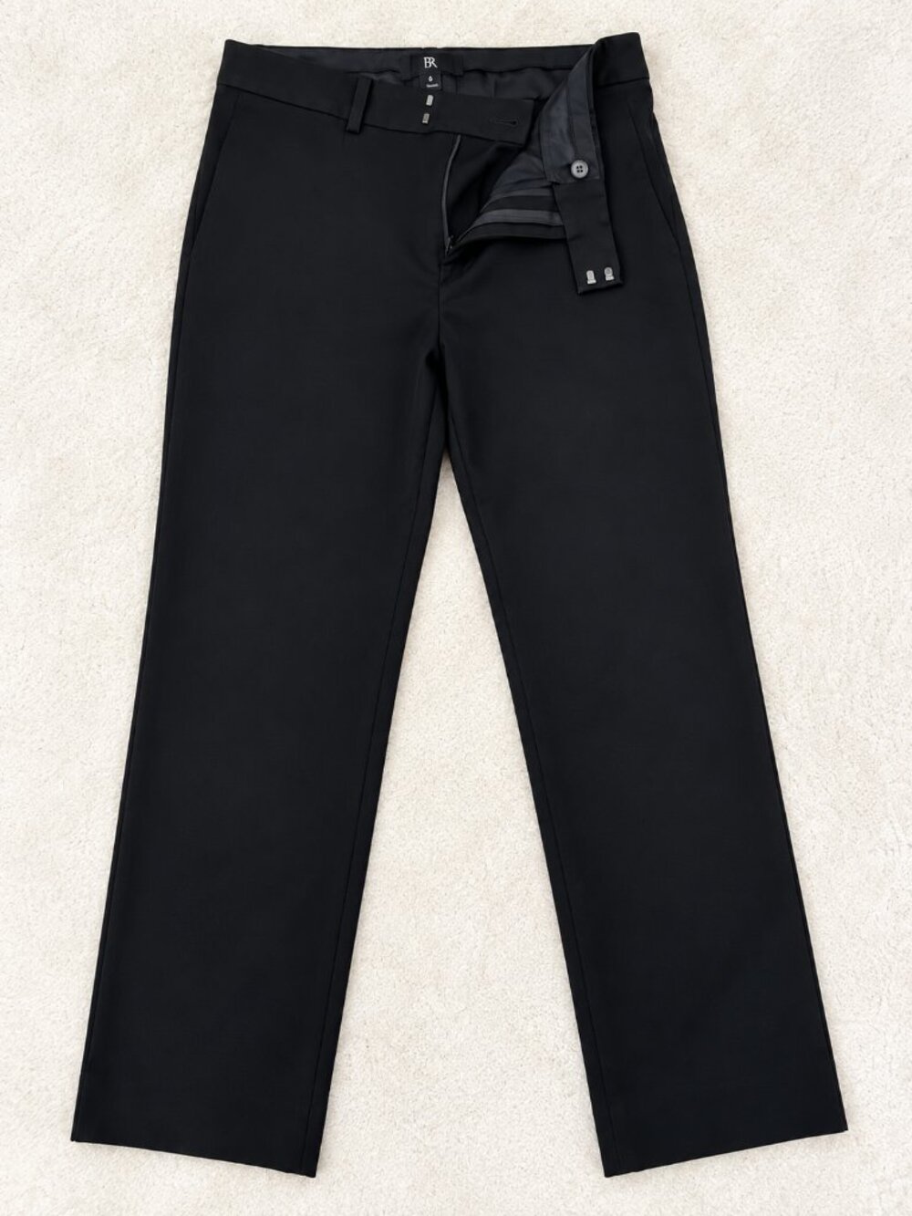 Banana Republic Sloan Black Dress Pants Women’s Size 6 Stretch Trouser